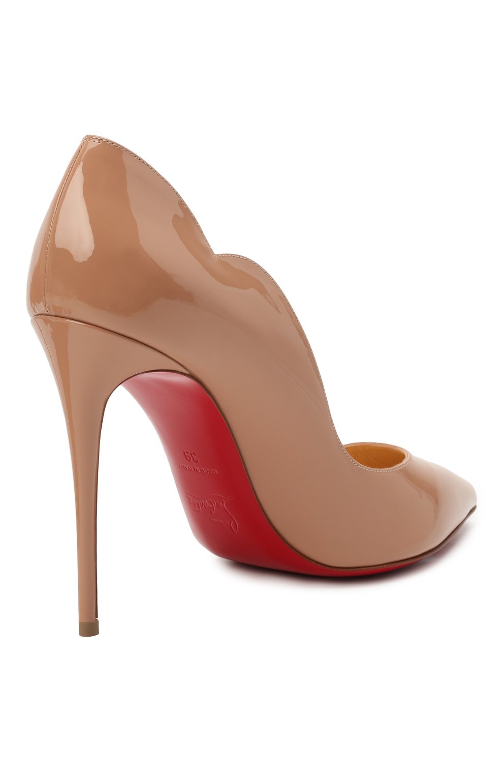 Кожаные туфли hot chick 100 CHRISTIAN LOUBOUTIN, арт. 1190911/H0T CHICK 100, фото 4