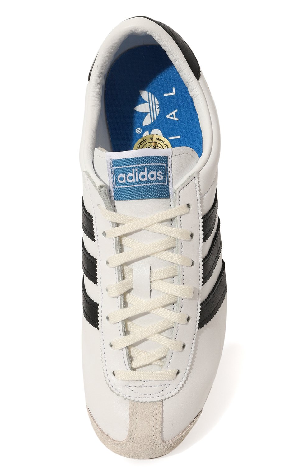 Женские кроссовки adidas originals training 76 spzl ADIDAS ORIGINALS белого цвета, арт. EH3058* | Фото 6 (Региональные ограничения белый список (Axapta Mercury): Не проставлено; Материал сплава: Проставлено; Нос: Не проставлено; Материал утеплителя: Без утеплителя; Материал внутренний: Текстиль; Подошва: Плоская; Драгоценные камни: Проставлено; Стили: Кэжуэл)