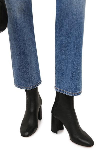 Кожаные ботильоны tres st honoré 85 AQUAZZURA, арт. TSHMIDB1-NAP-000, фото 3