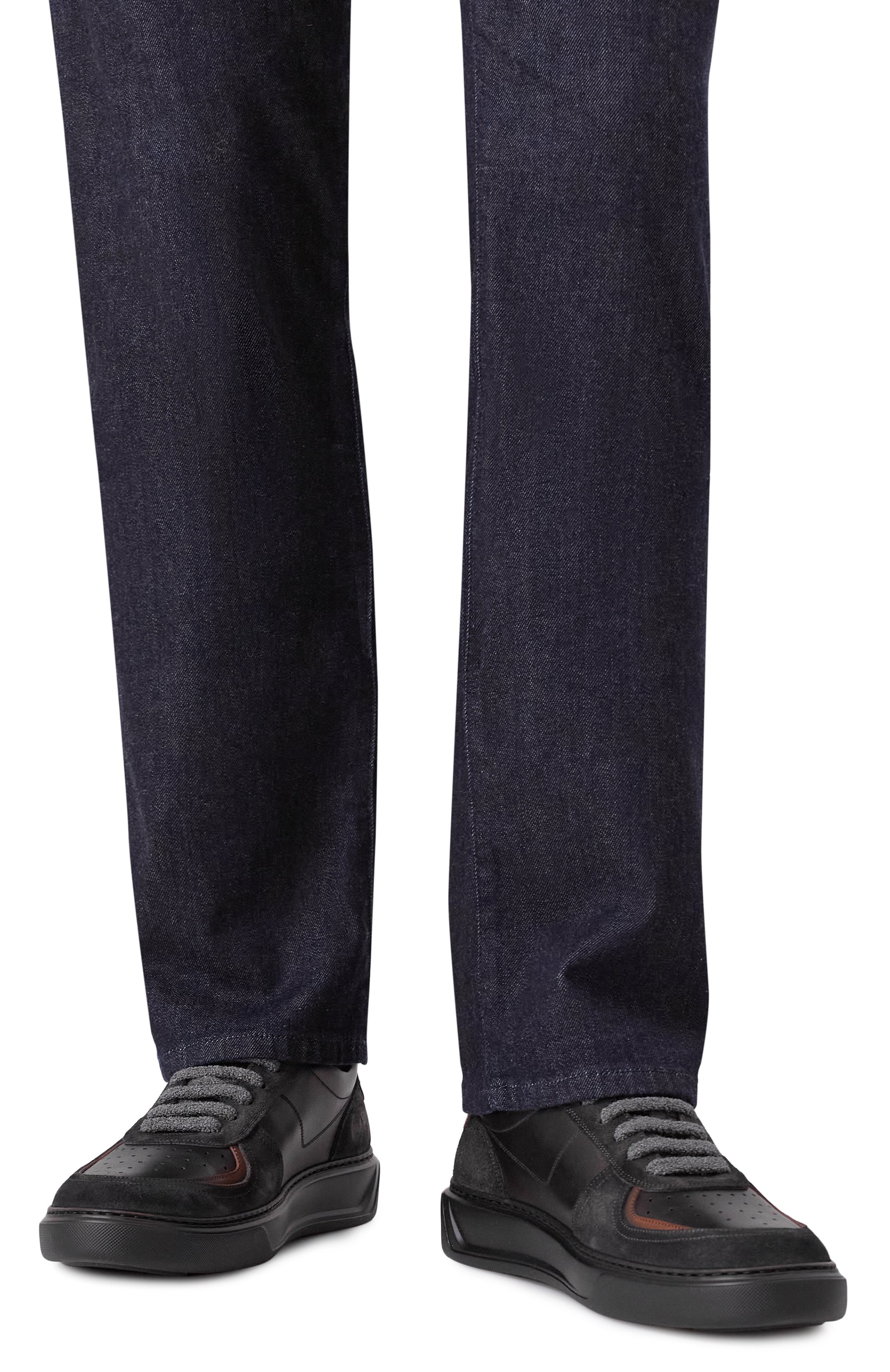 Кожаные кеды W.GIBBS, арт. 2259058/VIT. DEC0 W00LEN, фото 3