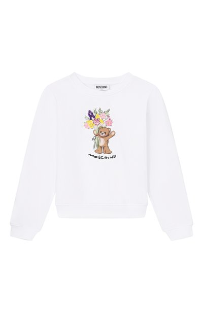 Хлопковый свитшот MOSCHINO, арт. HLF02M/LDA00