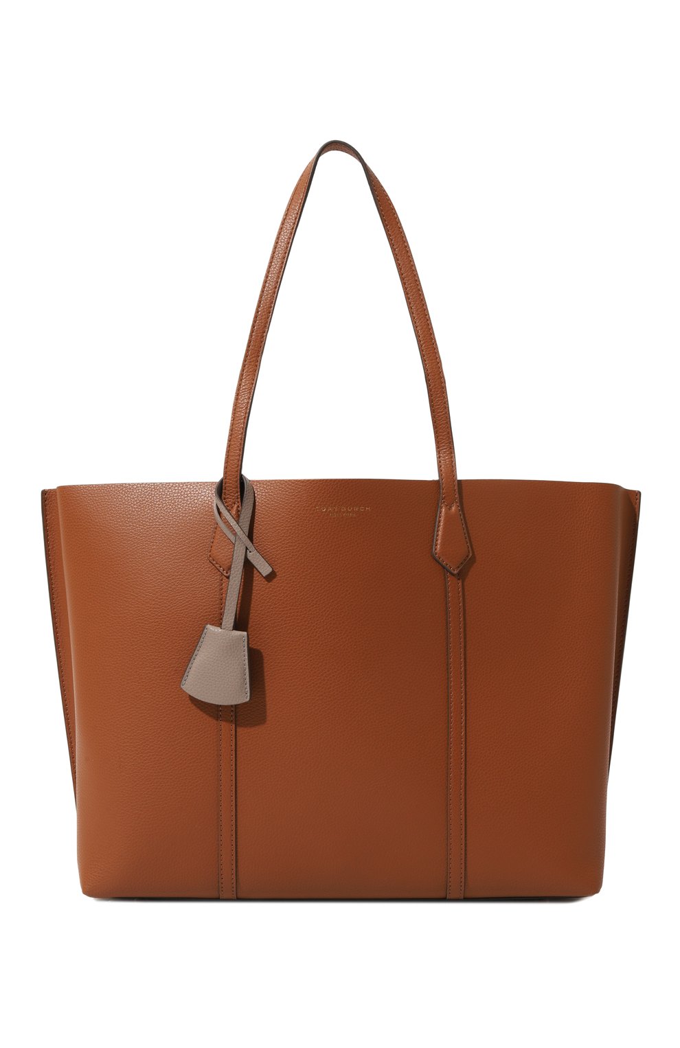 Сумка-тоут perry TORY BURCH коричневого цвета по цене 69950 руб., арт. 81932, фото 1 Сумка-тоут perry TORY BURCH, арт. 81932, фото 1