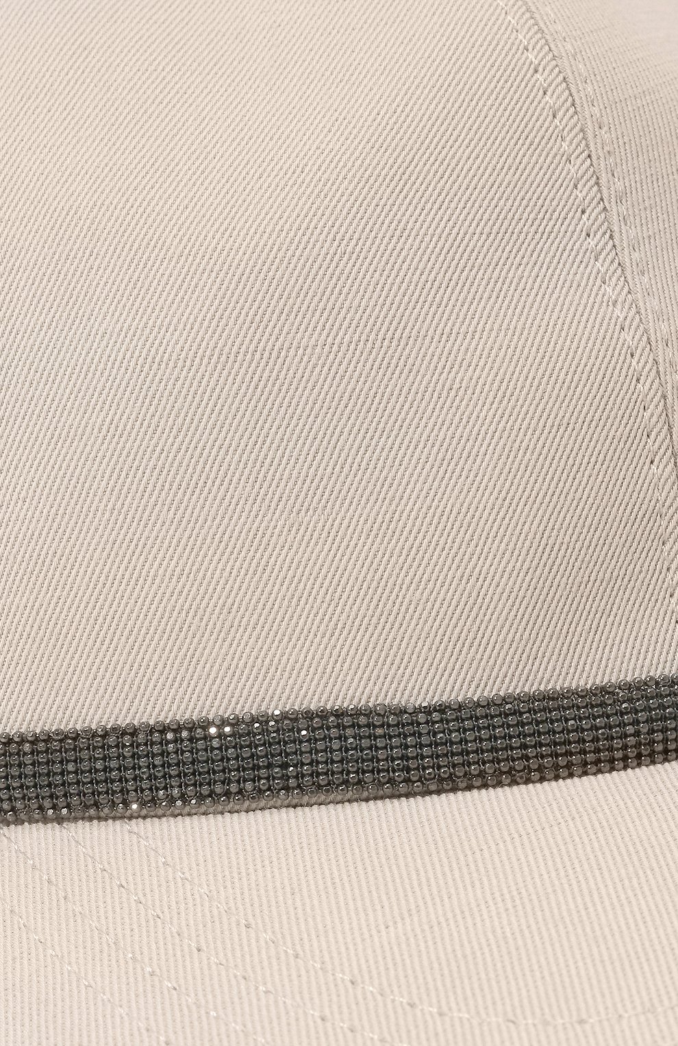 Бейсболка из вискозы и льна BRUNELLO CUCINELLI, арт. MCAP90078, фото 4