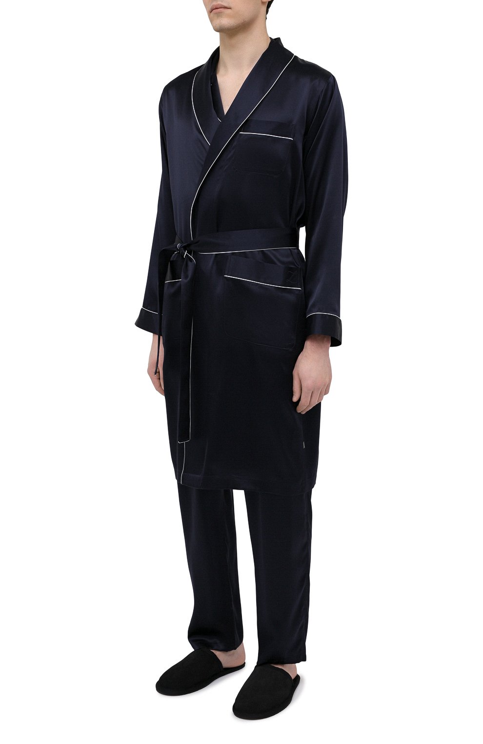 Шелковый халат ZIMMERLI, арт. 6000-75131, фото 3