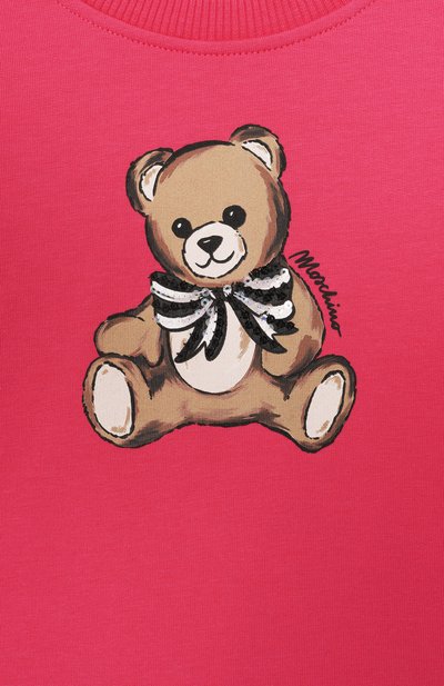 Хлопковое платье MOSCHINO, арт. HDV0H7/LDA16/4-8, фото 3