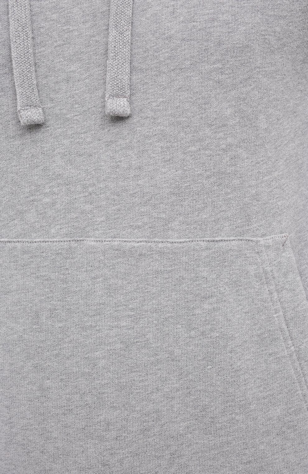 Хлопковое худи STONE ISLAND светло-серого цвета по цене 27800 руб., арт. 731564120, фото 5 Хлопковое худи STONE ISLAND, арт. 731564120, фото 5