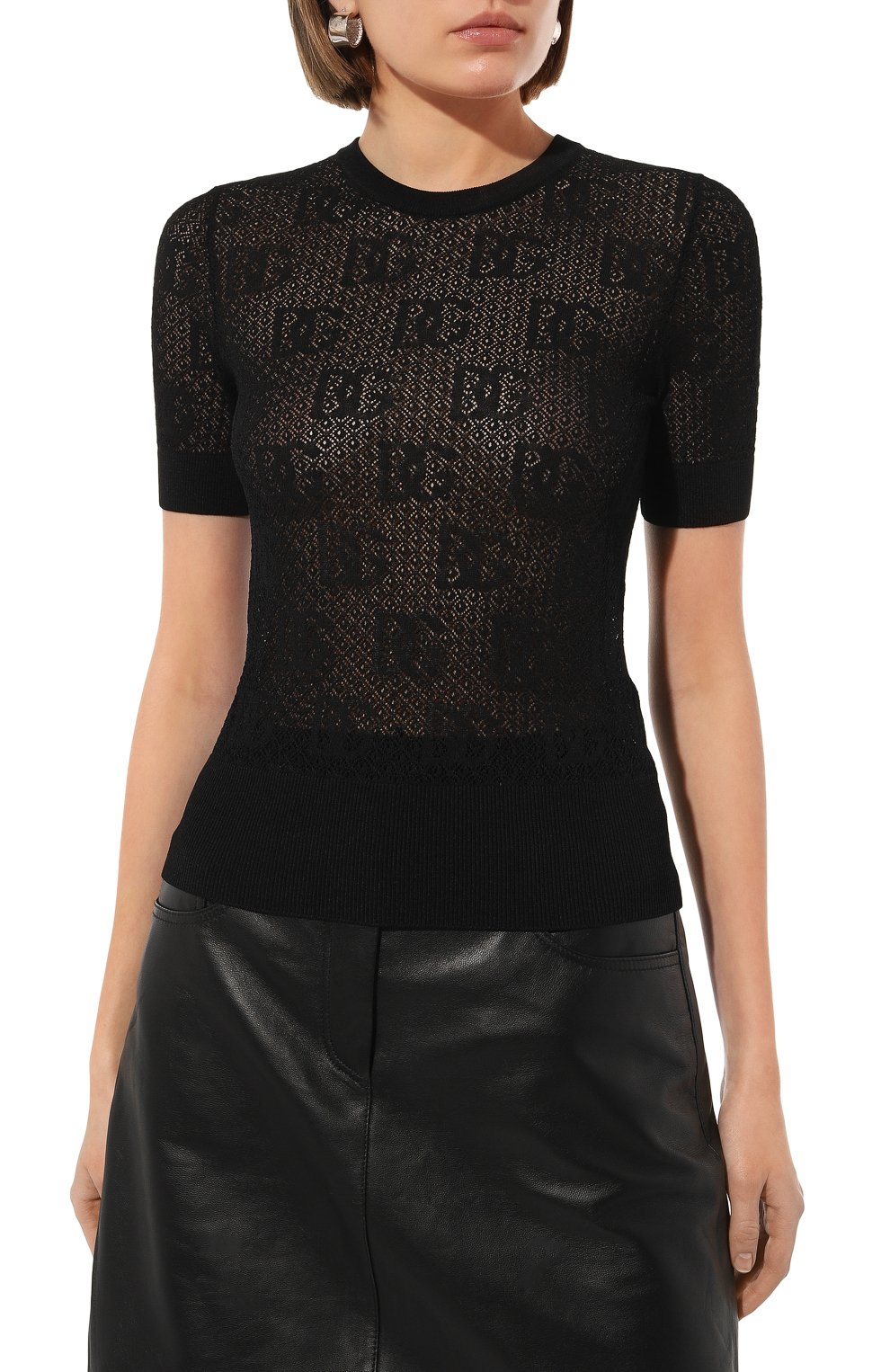 Пуловер из вискозы DOLCE & GABBANA, арт. FXD70T/JAIEK, фото 3