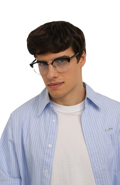 Оправа SAINT LAURENT черного цвета по цене 37100 руб., арт. SL 104/F 001, фото 3 Оправа SAINT LAURENT, арт. SL 104/F 001, фото 3