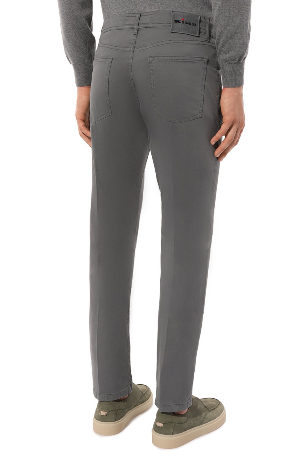 Хлопковые брюки KITON, арт. UPNJSK0600D, фото 4