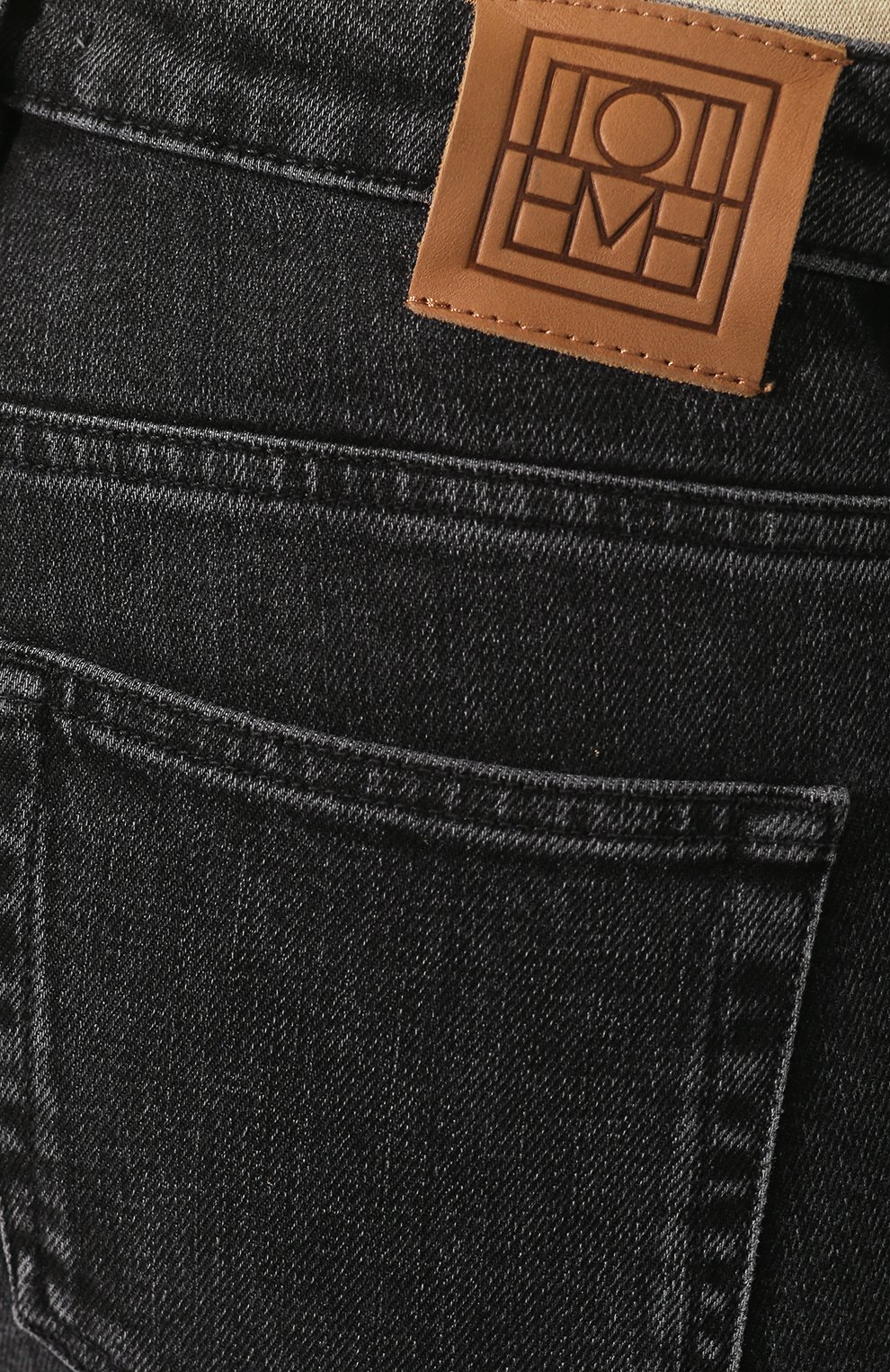 Джинсы TOTEME серого цвета по цене 20800 руб., арт. STRAIGHT DENIM 1701-2439, фото 5 Джинсы TOTEME, арт. STRAIGHT DENIM 1701-2439, фото 5