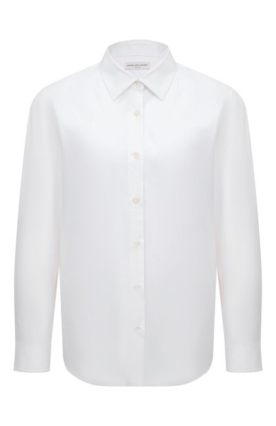 Женская хлопковая рубашка DRIES VAN NOTEN, арт. 221-010774-4183