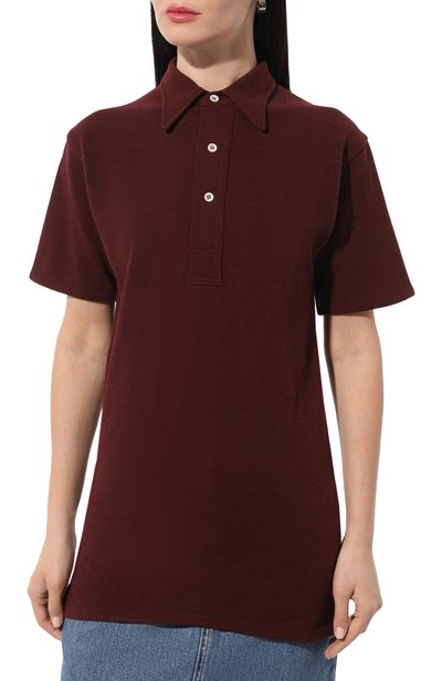 Поло из шерсти и хлопка MAISON MARGIELA, арт. S51GL0047/S24635, фото 3