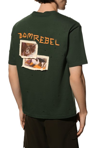 Хлопковая футболка DOMREBEL, арт. MRUFUS/T-SHIRT, фото 4