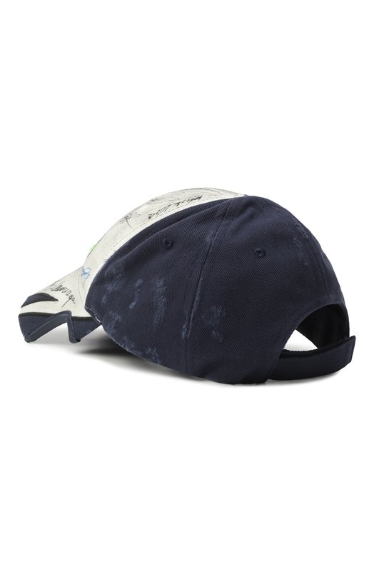 Хлопковая бейсболка Balenciaga 846555/410B2 Разноцветный  846555/410B2 Фото 2