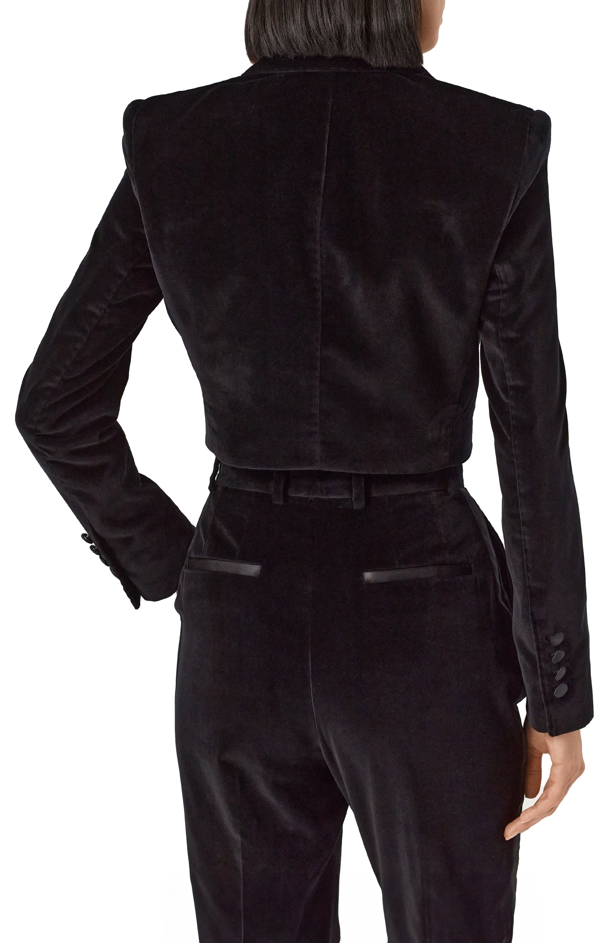 Бархатный жакет DOLCE & GABBANA, арт. F291WT/FUVG7, фото 4