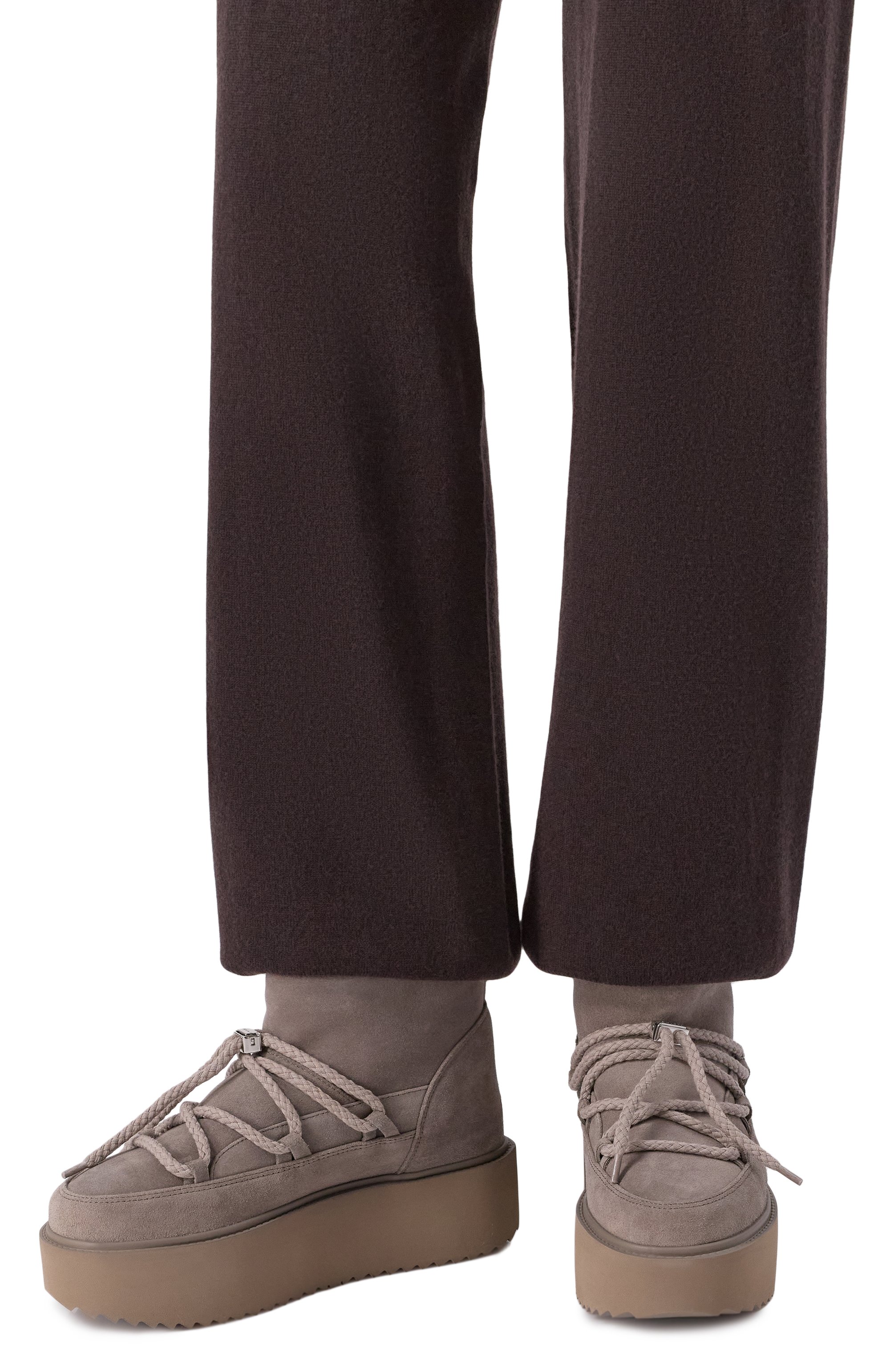 Замшевые полусапоги classic low platform INUIKII, арт. 1001.006.0012, фото 2