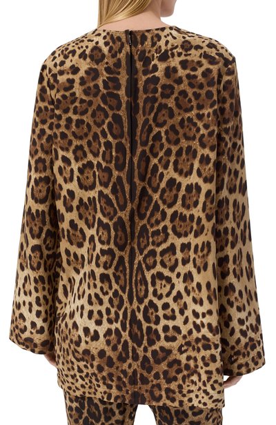 Шелковая блузка DOLCE & GABBANA, арт. F7BK8T/FSADD, фото 4