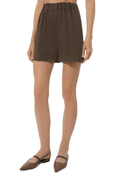 Хлопковые шорты BRUNELLO CUCINELLI, арт. MH911B1316, фото 3