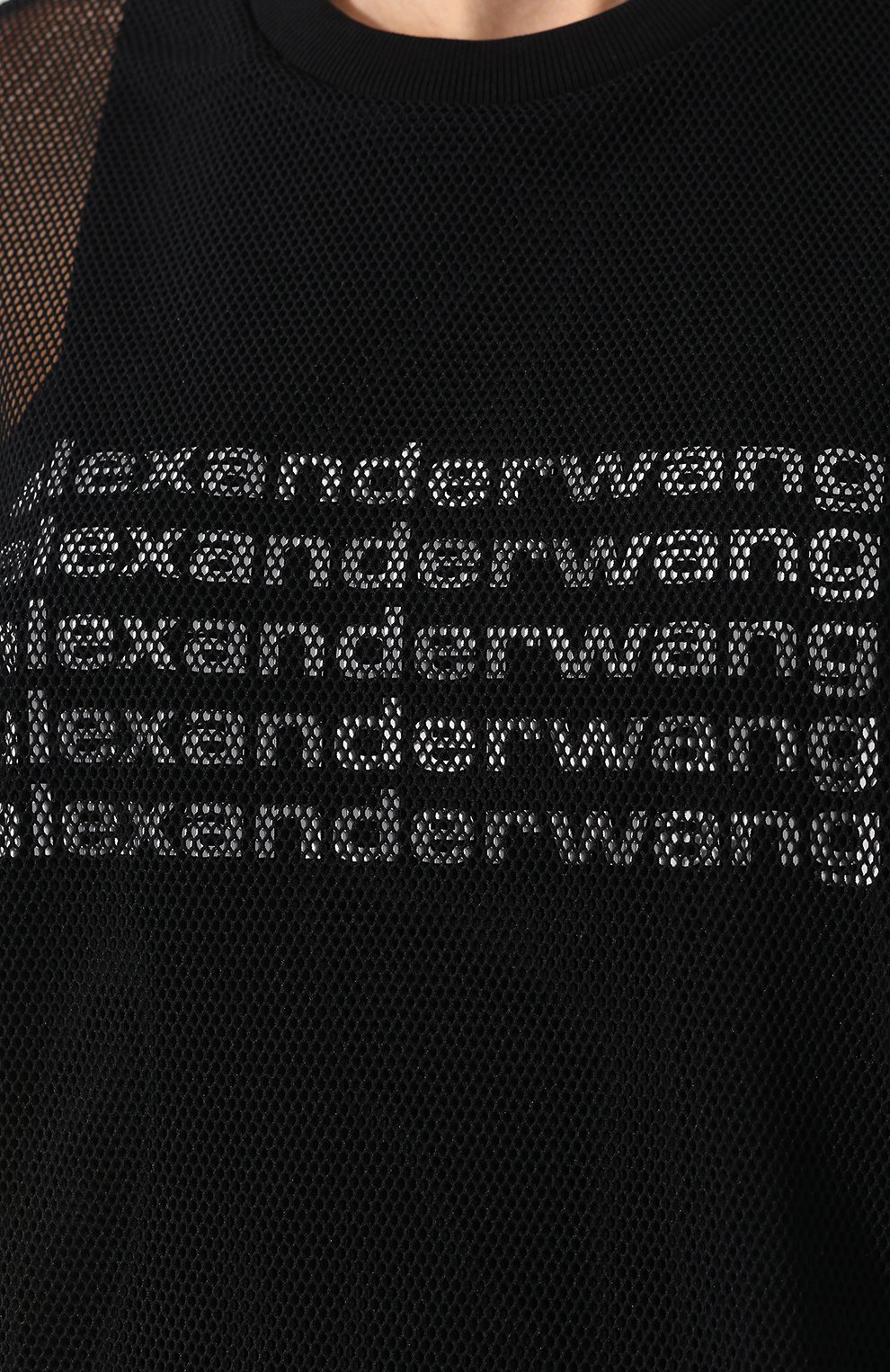 Футболка в сетку ALEXANDER WANG, арт. 1W491195X3, фото 5