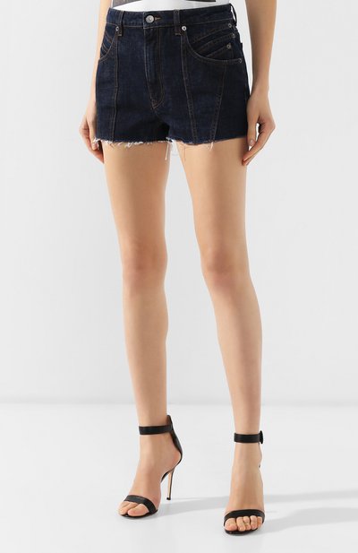 Джинсовые шорты GIVENCHY синего цвета по цене 39950 руб., арт. BW50B45087, фото 3 Джинсовые шорты GIVENCHY, арт. BW50B45087, фото 3