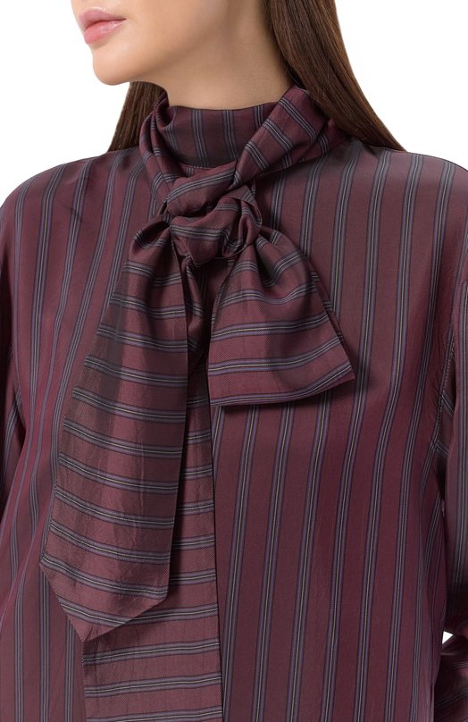 Платье Dries Van Noten 252-011074-2267 Бордовый  252-011074-2267 Фото 4