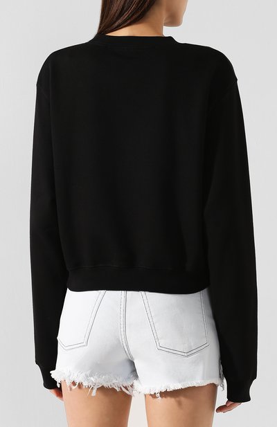 Хлопковый свитшот OFF-WHITE, арт. 0WBA026E19F300941001, фото 4