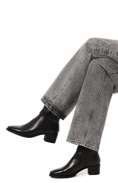 Кожаные ботильоны PANTANETTI, арт. 18099E/NIBS, фото 3