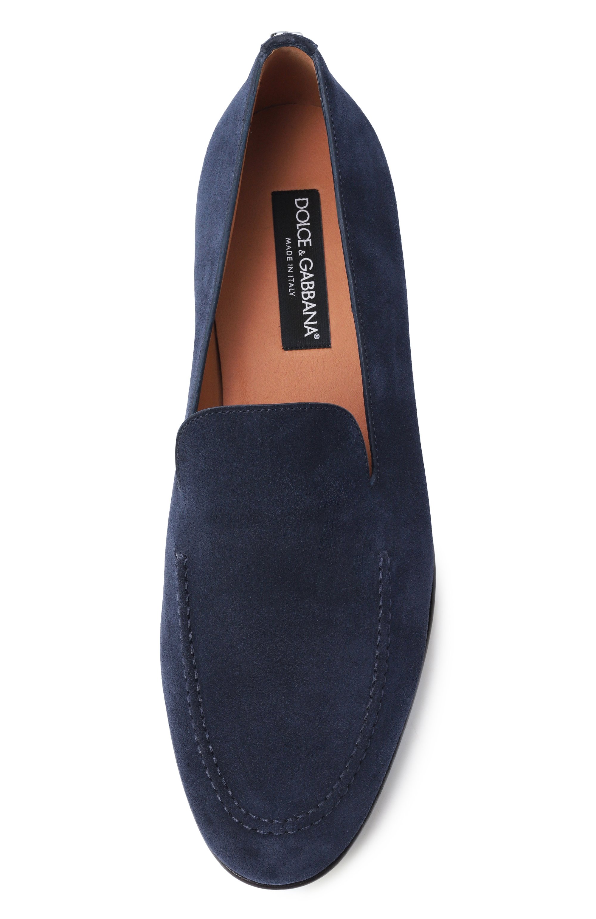 Замшевые лоферы dg classic DOLCE & GABBANA, арт. A50716/AT441, фото 6