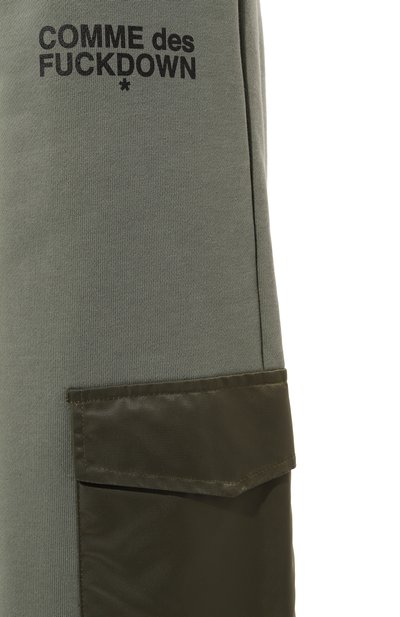 Хлопковые брюки-карго COMME DES FUCKDOWN, арт. CFABW01106, фото 5