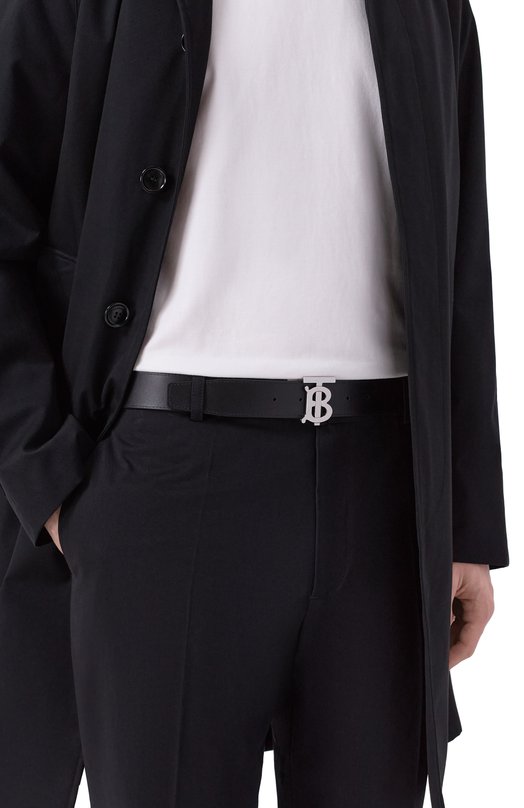 Двусторонний ремень Burberry 8069853 Бежевый  8069853 Фото 3