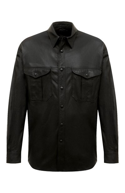 Кожаная рубашка GIORGIO ARMANI, арт. ISC01P/ISP11, фото 1