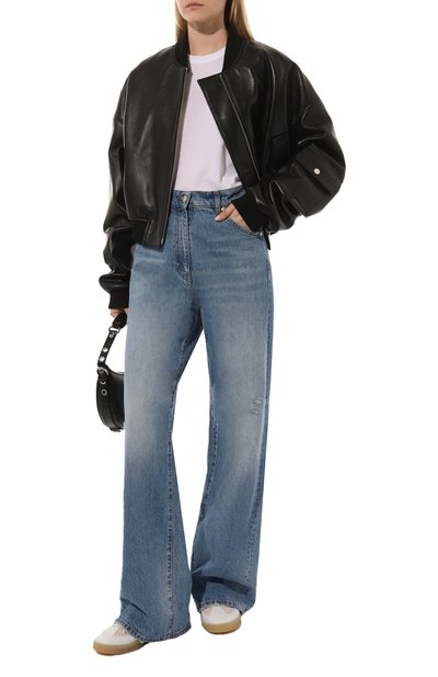 Хлопковый лонгслив JAMES PERSE белого цвета по цене 17050 руб., арт. WLJ3113/WHT, фото 2 Хлопковый лонгслив JAMES PERSE, арт. WLJ3113/WHT, фото 2