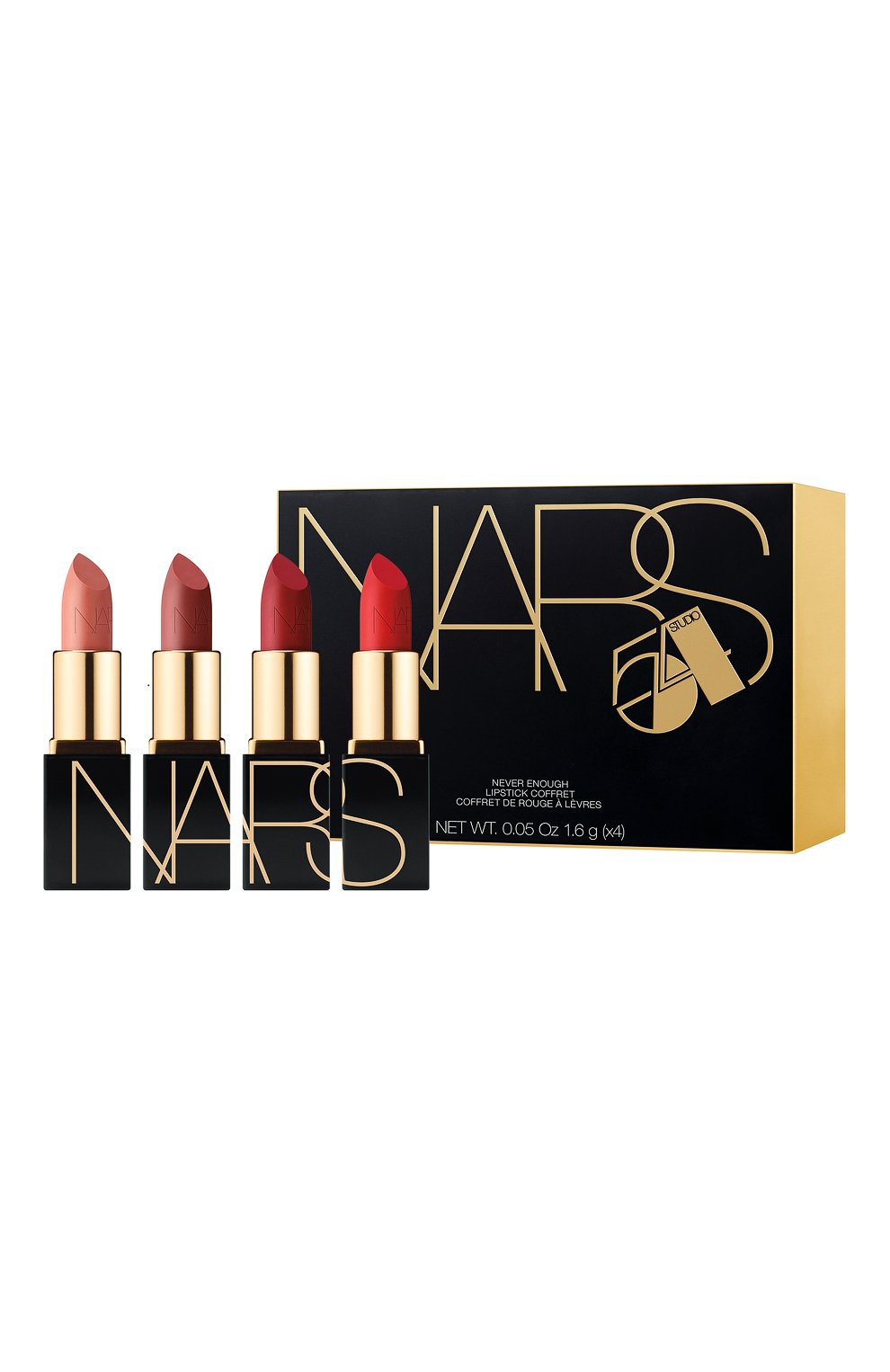 Набор мини-помад never enough NARS бесцветного цвета по цене 3460 руб., арт. 5030NS, фото 1 Набор мини-помад never enough NARS, арт. 5030NS, фото 1