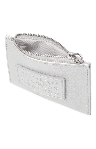 Кошелек для монет MM6 серебряного цвета по цене 28100 руб., арт. SA5UI0032/P8396, фото 3 Кошелек для монет MM6, арт. SA5UI0032/P8396, фото 3