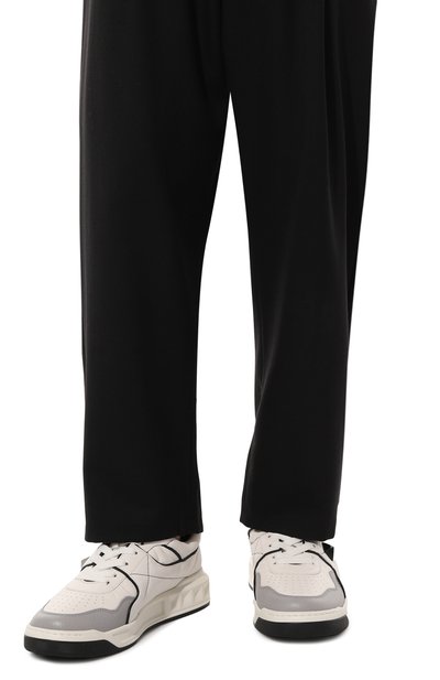 Кожаные кеды one stud VALENTINO, арт. 5Y2S0E71/NWN, фото 3