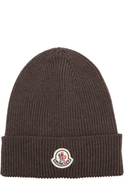 Шерстяная вязаная шапка с логотипом бренда MONCLER, арт. C2-091-00217-00-04957, фото 1