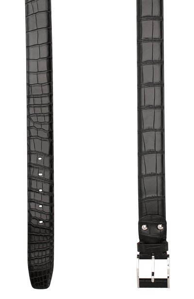 Ремень из кожи крокодила со сменными пряжками ZILLI, арт. MJL-CLAQE-01010/C819/AMIS/120-130, фото 2