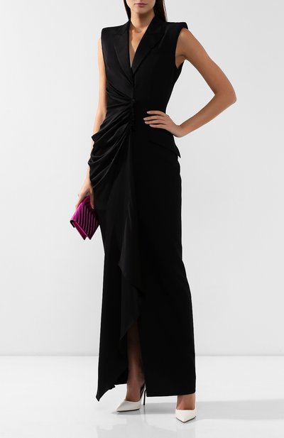 Платье-макси ALEXANDER MCQUEEN, арт. 593841/QEAAA, фото 2