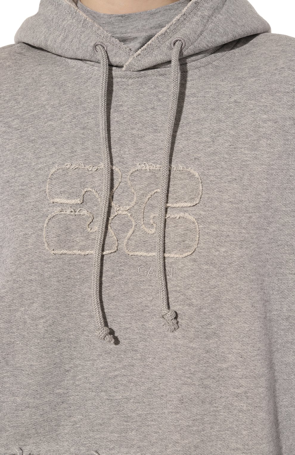 Хлопковое худи GANNI, арт. T3567, фото 5