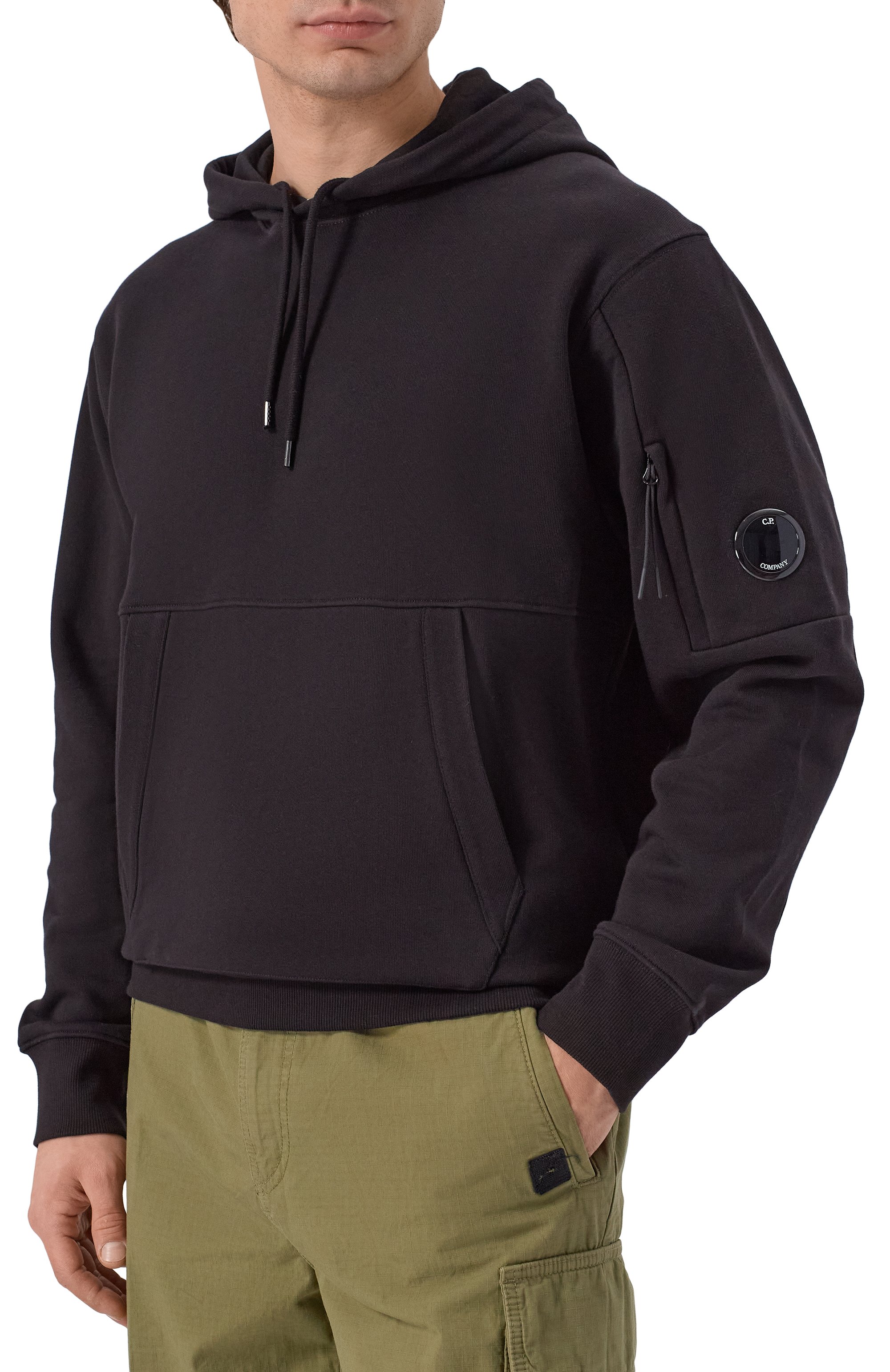 Хлопковое худи C.P. COMPANY, арт. RCCMSS714A/005086W, фото 3