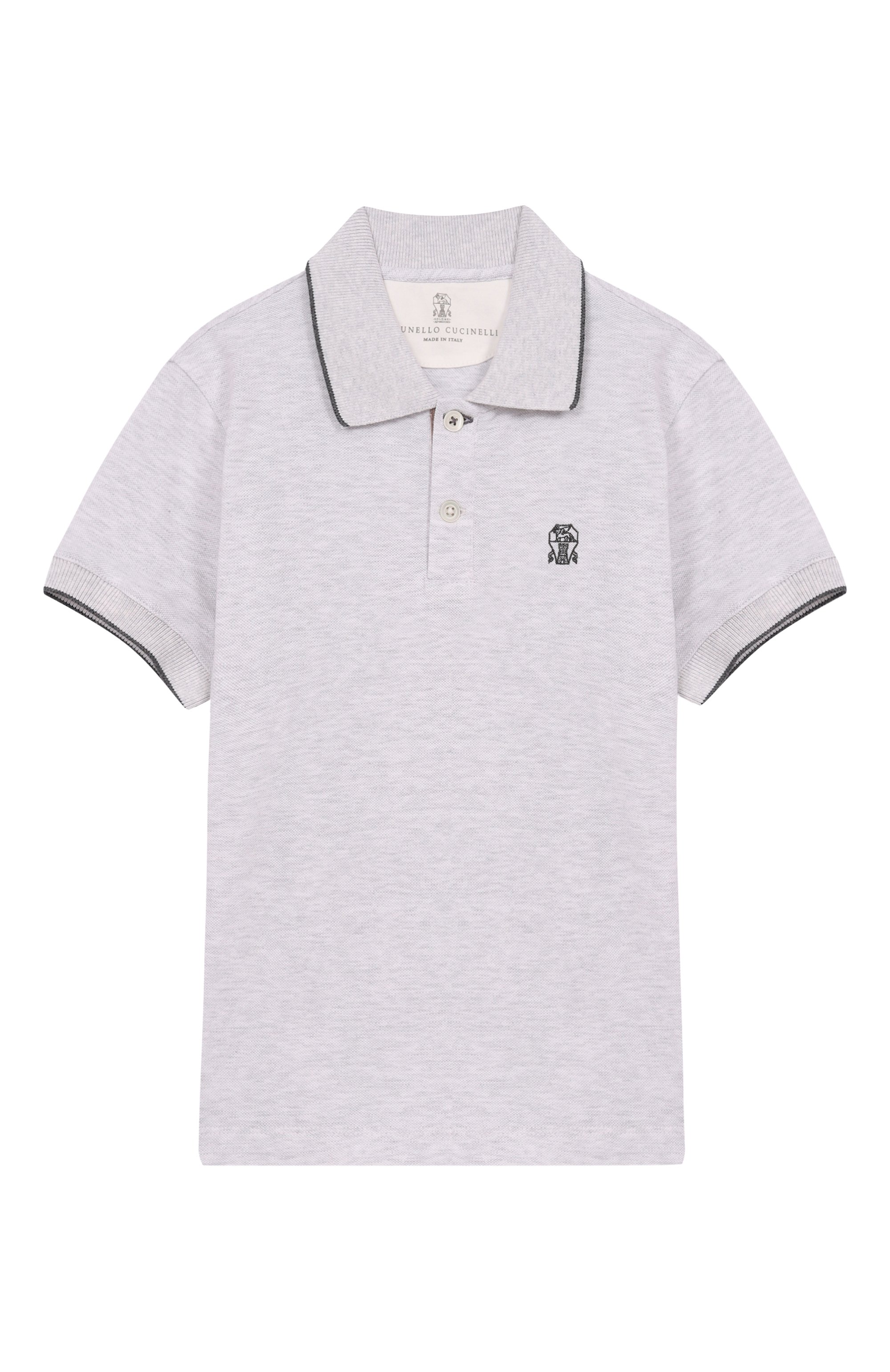 Хлопковое поло BRUNELLO CUCINELLI, арт. BE854T315A, фото 1