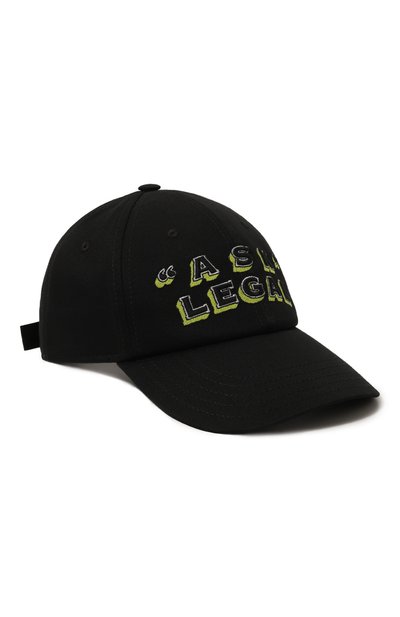 Женская хлопковая бейсболка OFF-WHITE, арт. 0WLB045W24FAB001