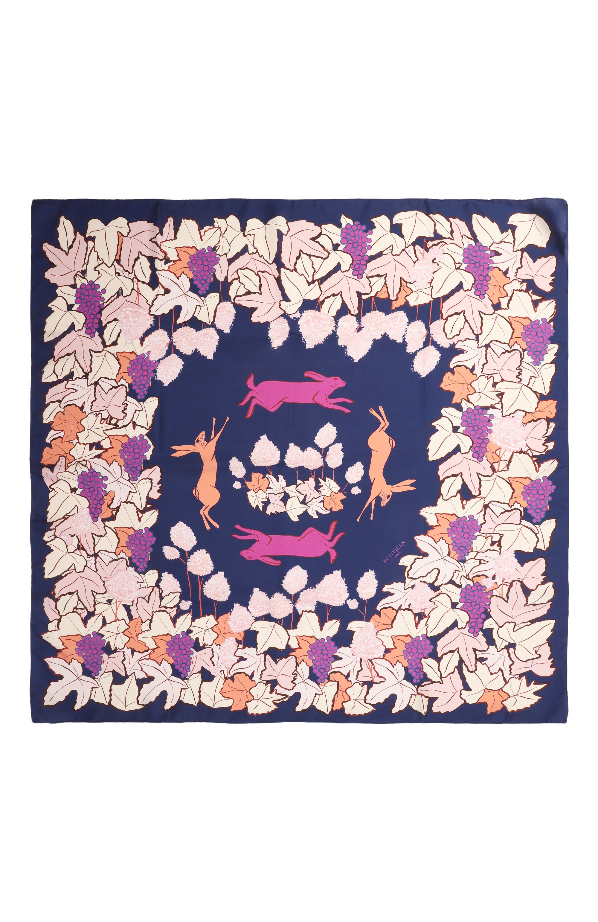 Шелковый платок rue des saules PETITJEAN PARIS, арт. 7C27, фото 4