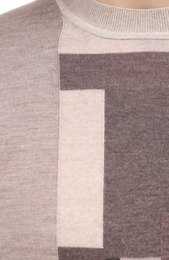 Джемпер из шерсти и шелка ZEGNA, арт. UVF99/110, фото 5