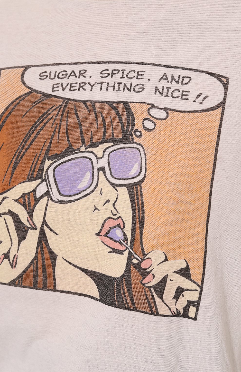 Хлопковая футболка RE/DONE, арт. 024-02WCGT234, фото 5