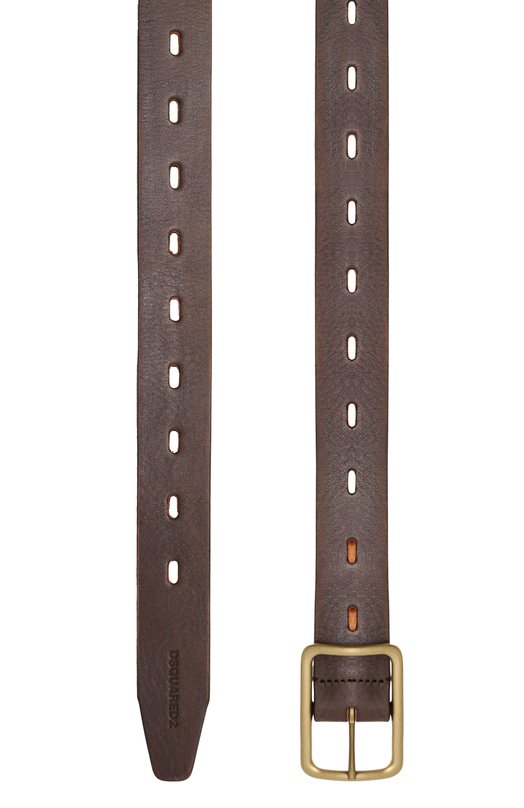 Кожаный ремень Dsquared2 BEM0590/12900001 Коричневый  BEM0590/12900001 Фото 3