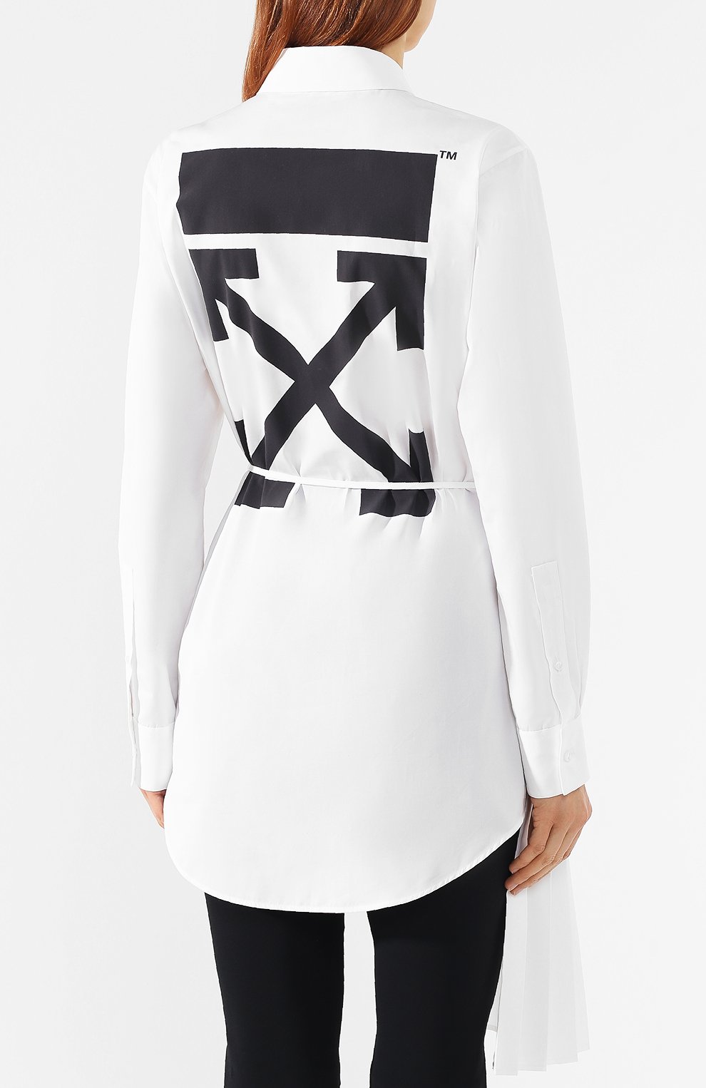 Хлопковая рубашка OFF-WHITE, арт. 0WGA055S197440450110, фото 4