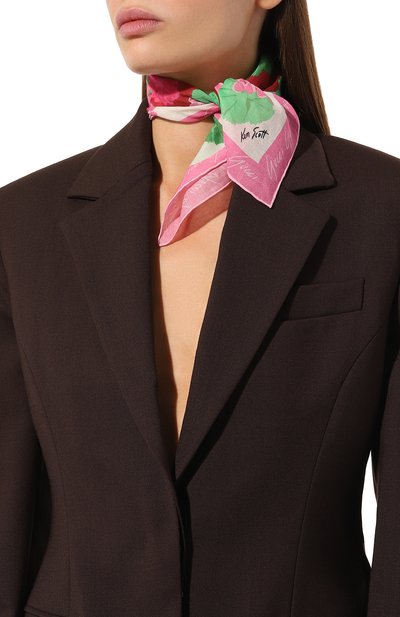 Хлопковый платок GUCCI, арт. 650196 3G101, фото 2