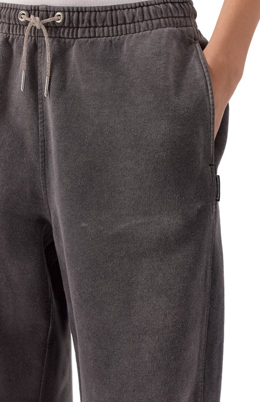 Хлопковые брюки alexanderwang.t 4CC1254011 Серый  4CC1254011 Фото 5