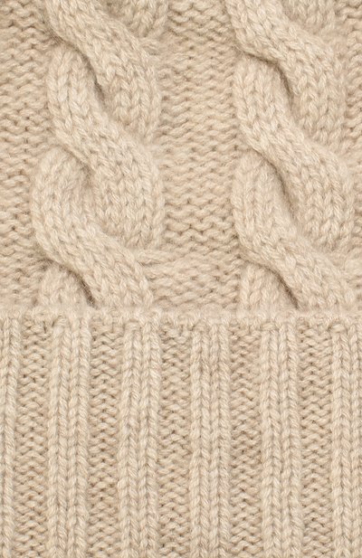 Кашемировая шапка с меховым помпоном KASHJA` CASHMERE, арт. 134/PEL, фото 3